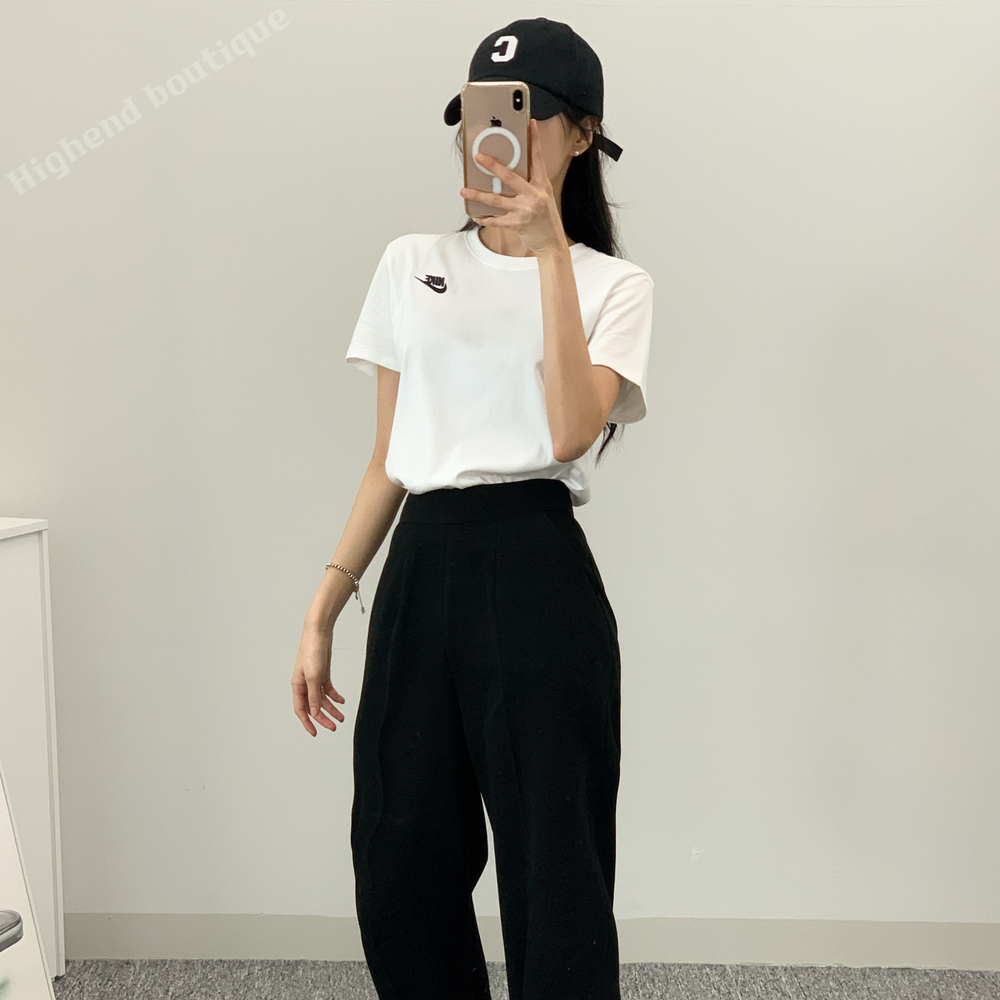 나이키 반팔티 여성 화이트 흰티 이미지 8