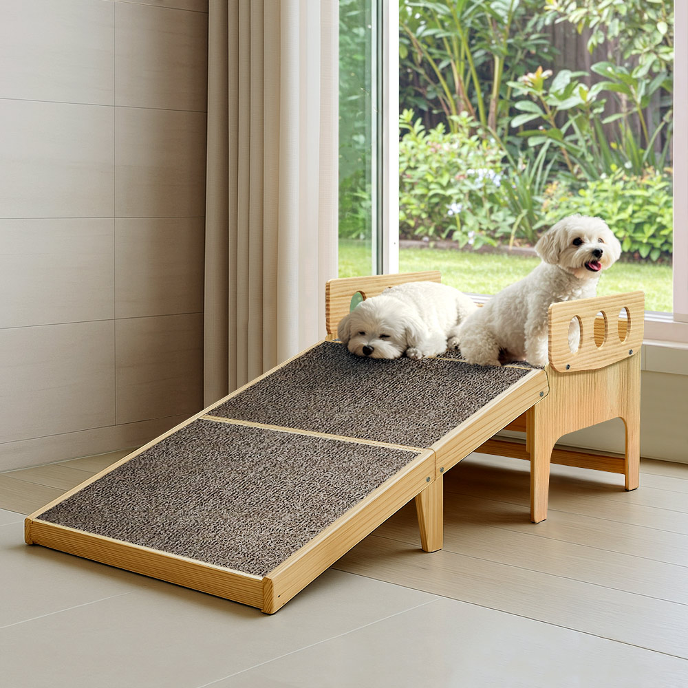 원목강아지집 강아지침대계단 고양이침대 쇼파계단 노견 슬개골 평상