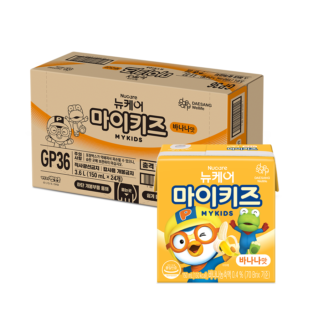 뉴케어 마이키즈 바나나맛 아이간식 150ml, 24개 이미지 4