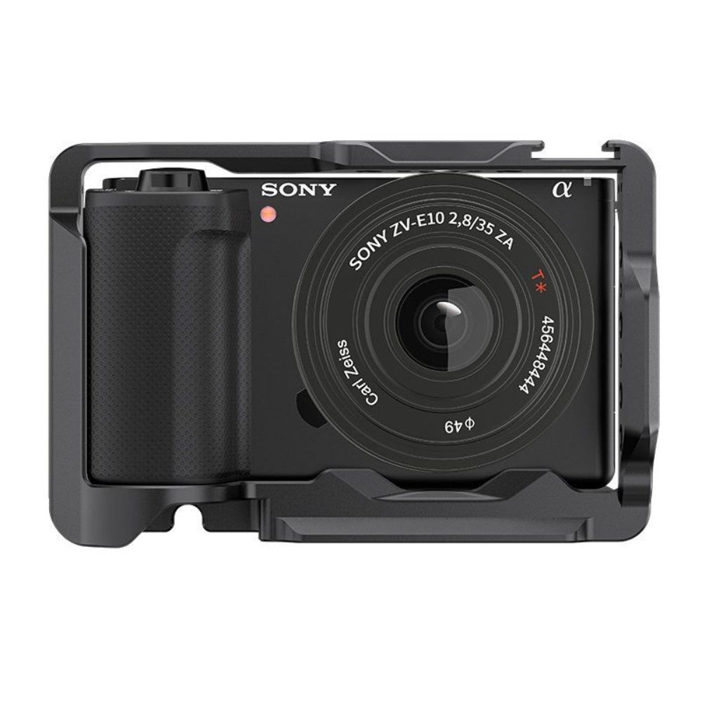 Sony ZV-E10 2세대 메탈 카메라 보호 토끼 케이지 확장 수직 삼각대 받침대 - 상세 이미지 2