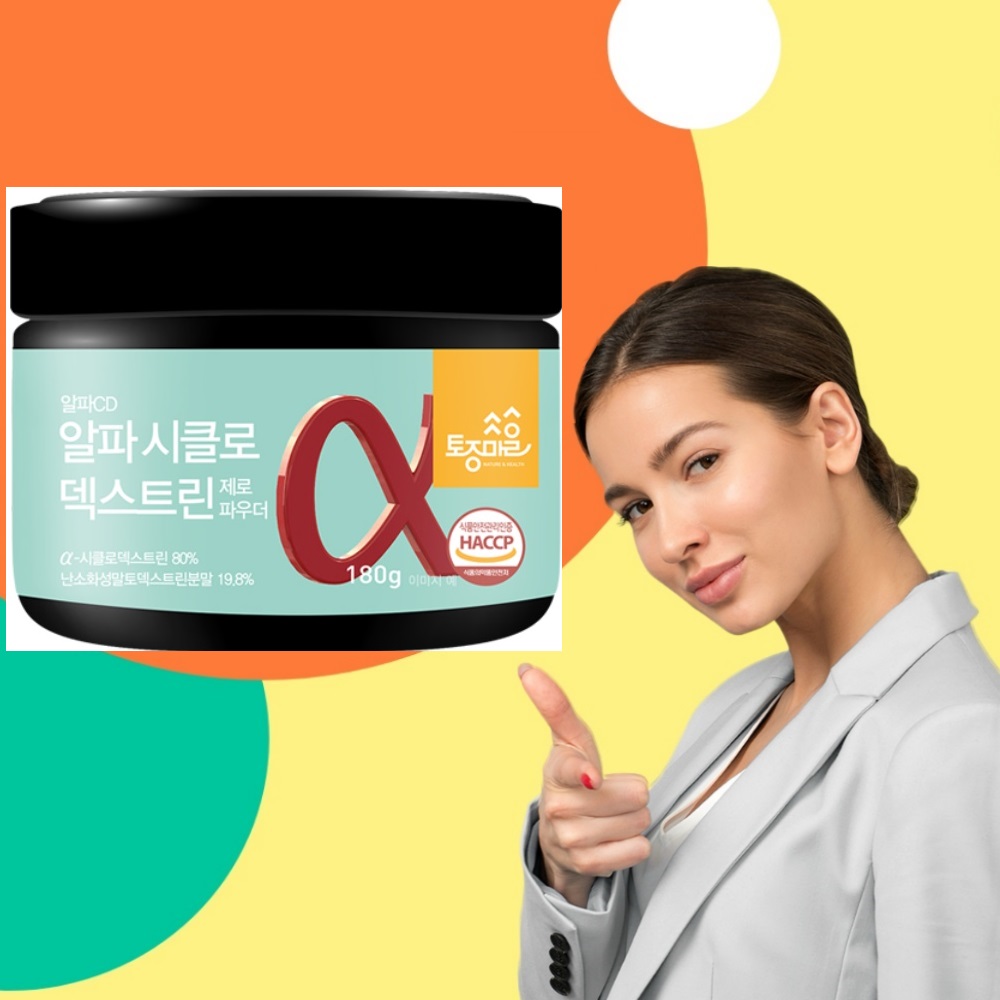 알파CD 알파씨디 알파시클로덱스트린 파우더 180g
