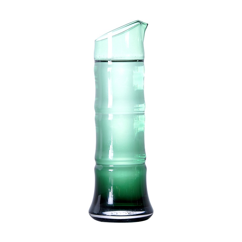 사케잔세트 사케병 대나무모양 여름술잔 유리 술잔 정종 소주잔 1병(270ml) +2잔(35ml) - 상세 이미지 5