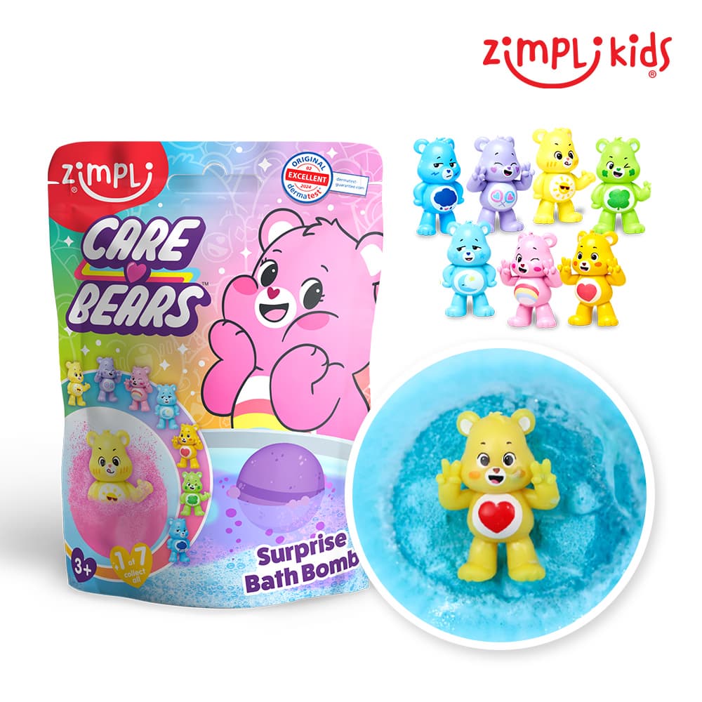 짐플리키즈 유아입욕제 케어베어 베스밤 서프라이스팩 7145