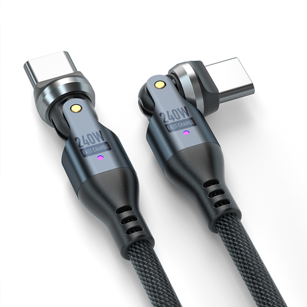 언리시 540도 회전 240W 케이블 180도 회전 240W 마그네틱 어답터 - 상세 이미지 3