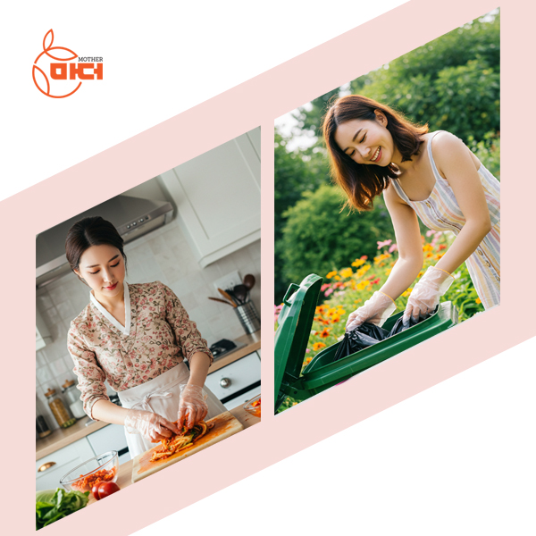 마더 크린 일회용 실속형 위생 비닐 장갑 400매 5개 이미지 6