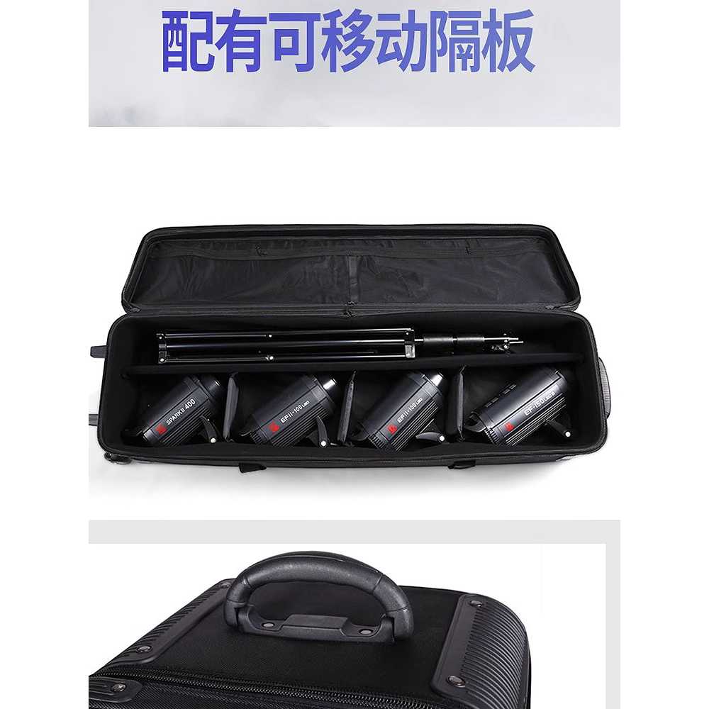 삼각대 케이스 조명 망원경 카메라 스탠드 가방 수납 95x43x33cm - 상세 이미지 3