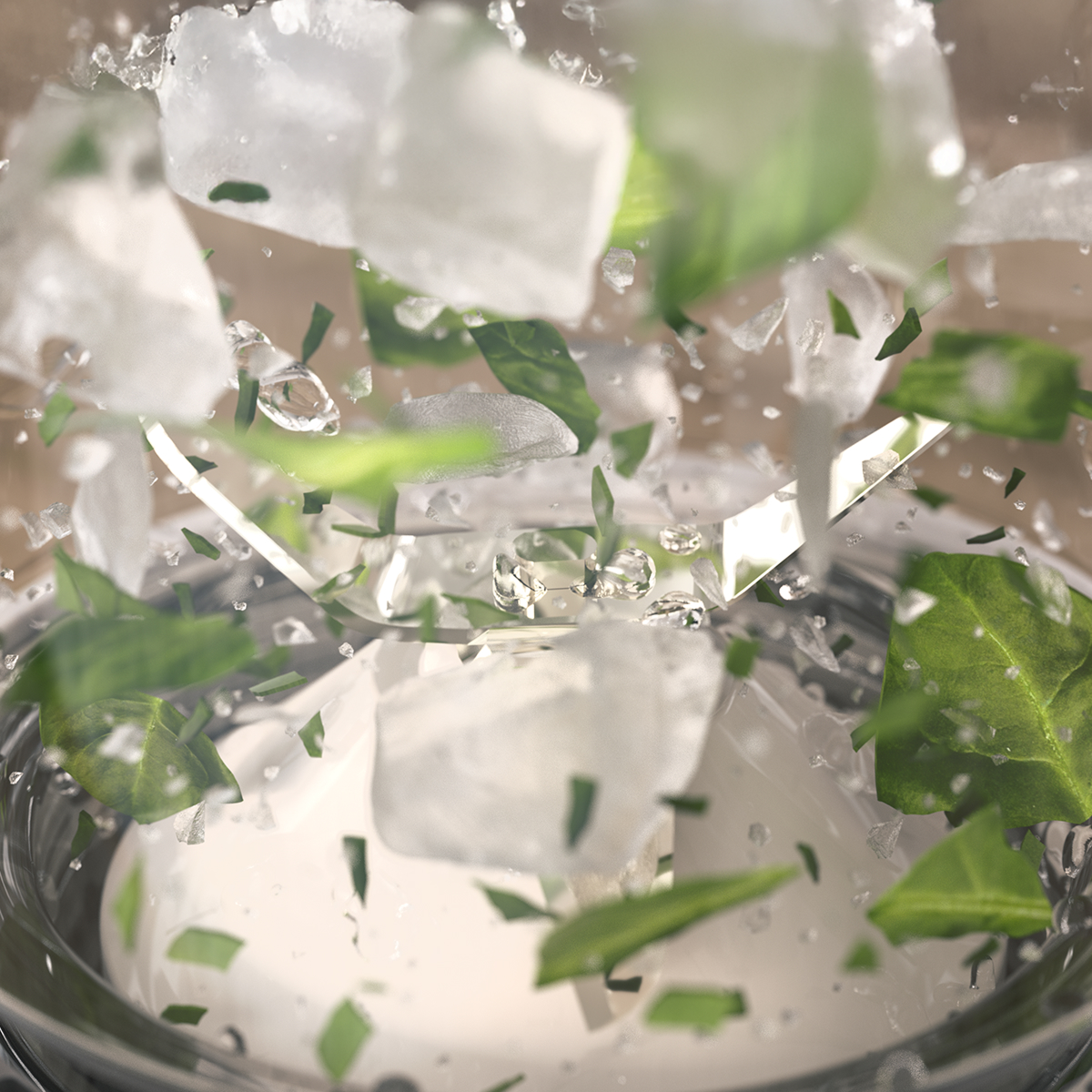 필립스 모닝 키친 세트 미니 블렌더 실크 화이트 매트 HR2500/00