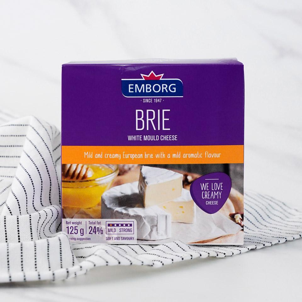 메가마트 엠보그 브리 치즈  125g