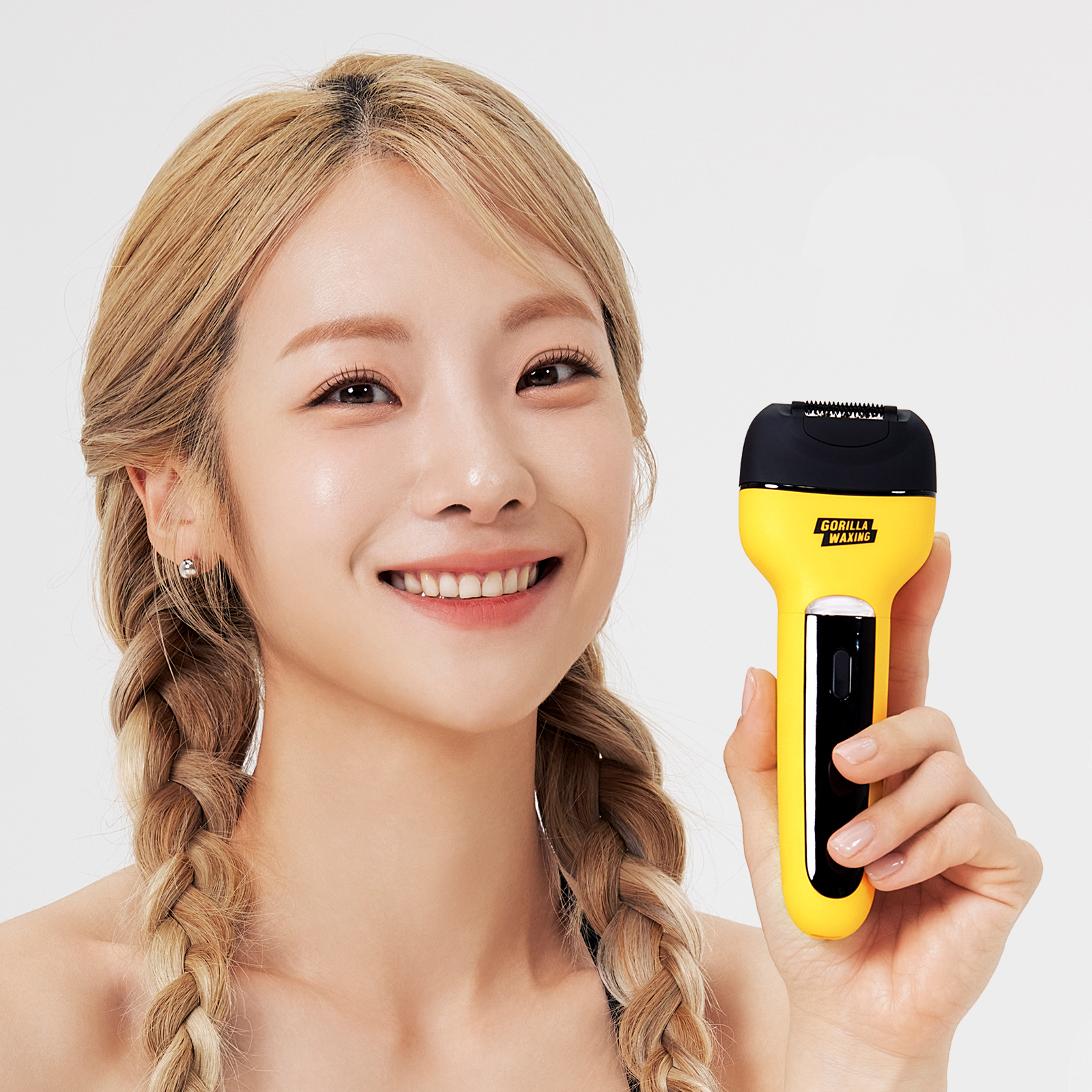 고릴라왁싱 모근제거기 제모기 바디트리머 발 각질 제거기 겨드랑이 반영구