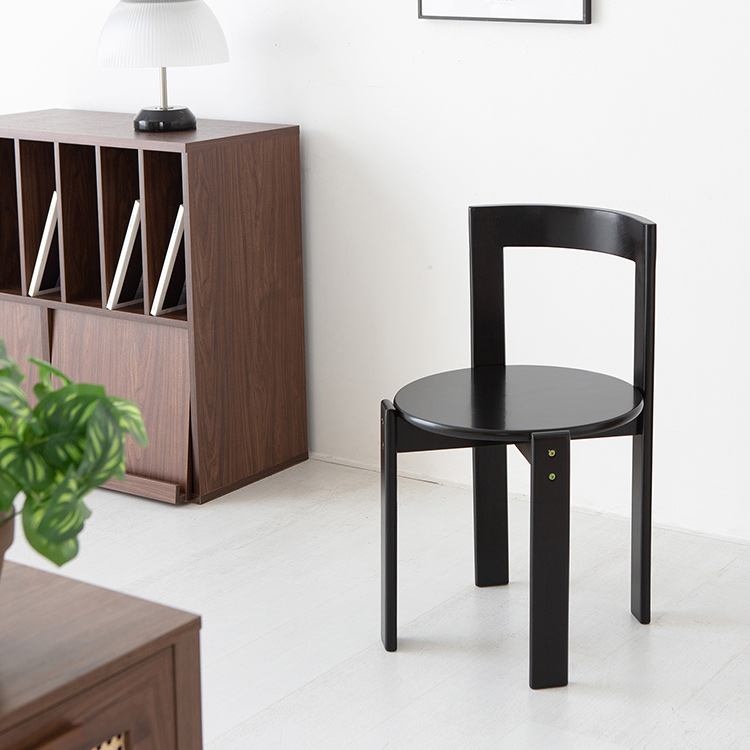 벤쿠 원목의자 고무나무 화이트 7068.2462