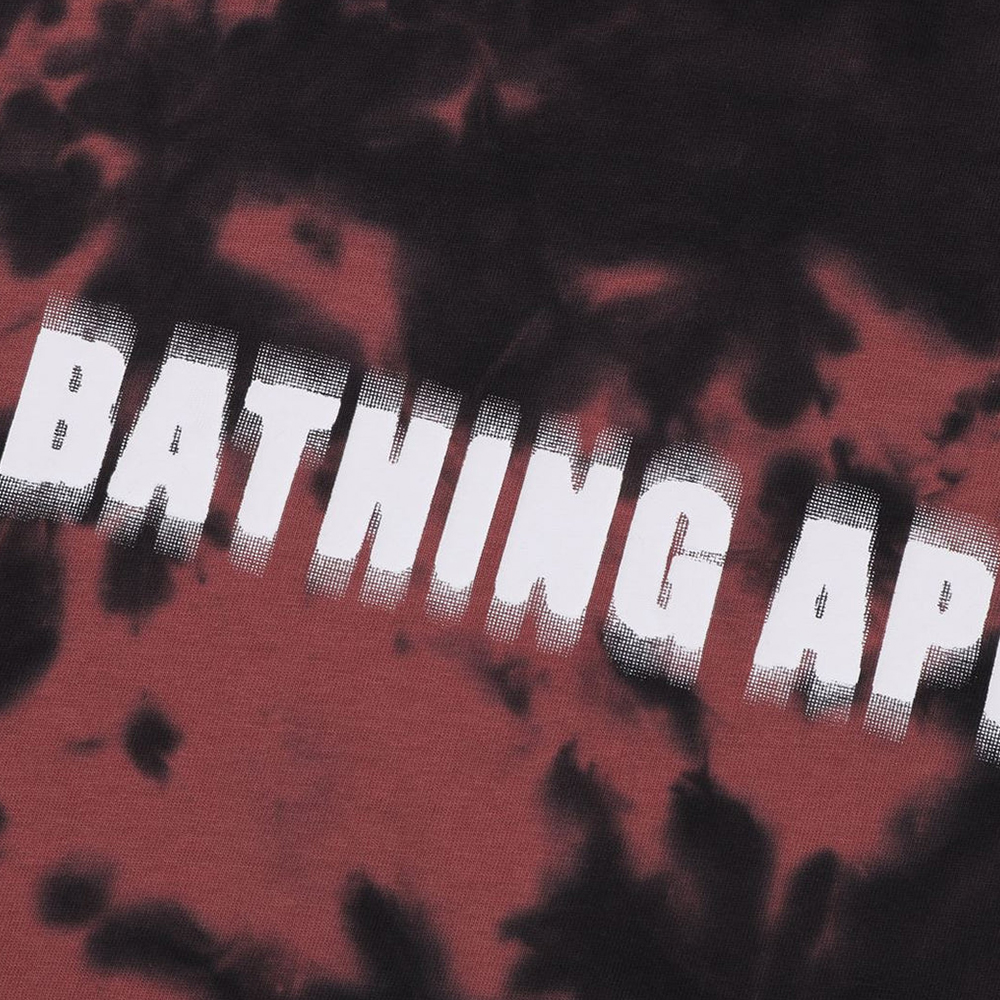 베이프 반팔티 DESTROYED BLEACH LOGO RELAXED FIT TEE 1L30-109-333 - 상세 이미지 5