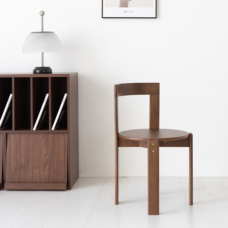 벤쿠 원목의자 고무나무 화이트 7068.2462