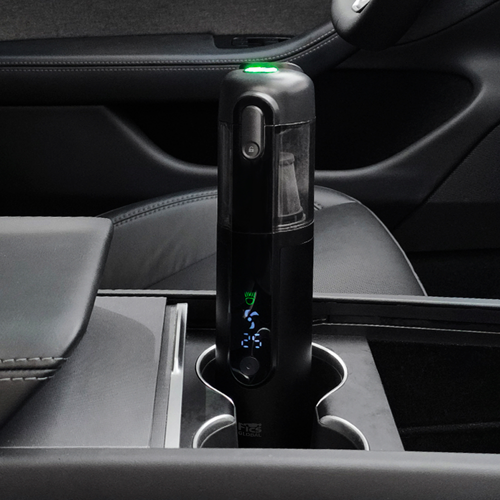 픽스 차량용 핸디 그린라이트 무선 청소기 에어건 19000Pa 강력 진공 흡입 자동차 실내 LED S16