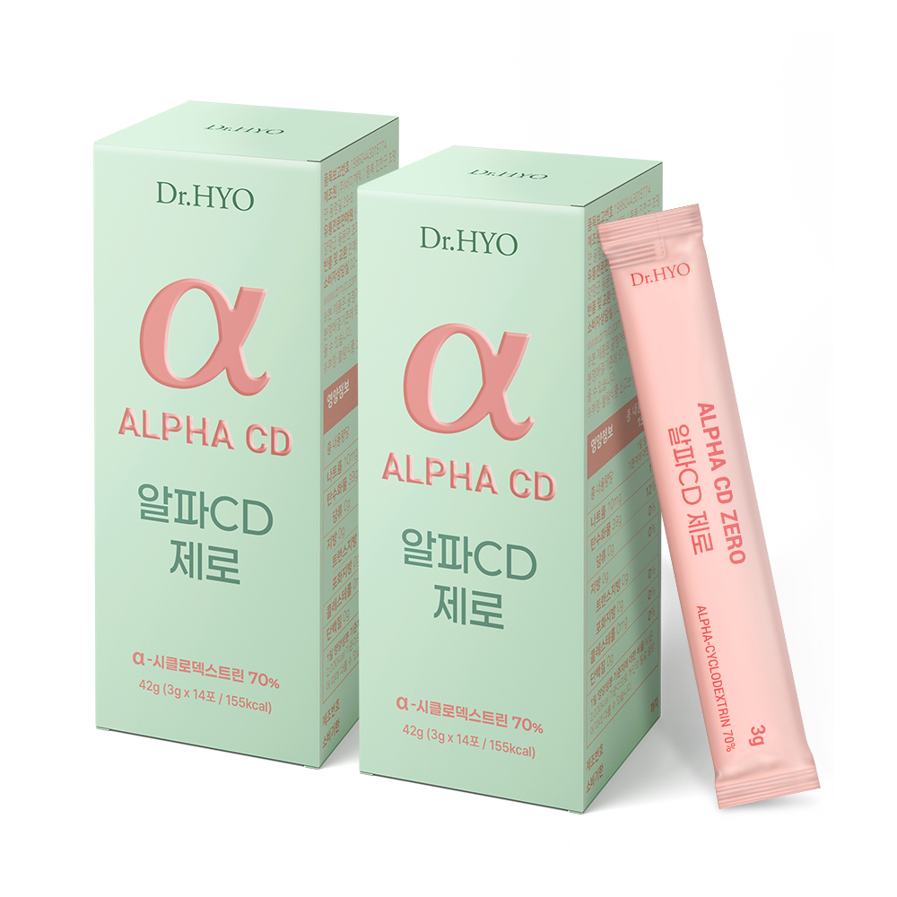 닥터효 알파cd 제로 레몬맛 2박스 (4주분) 알파시클로덱스트린 맛있게 먹은 솔직 후기 - 대표 이미지