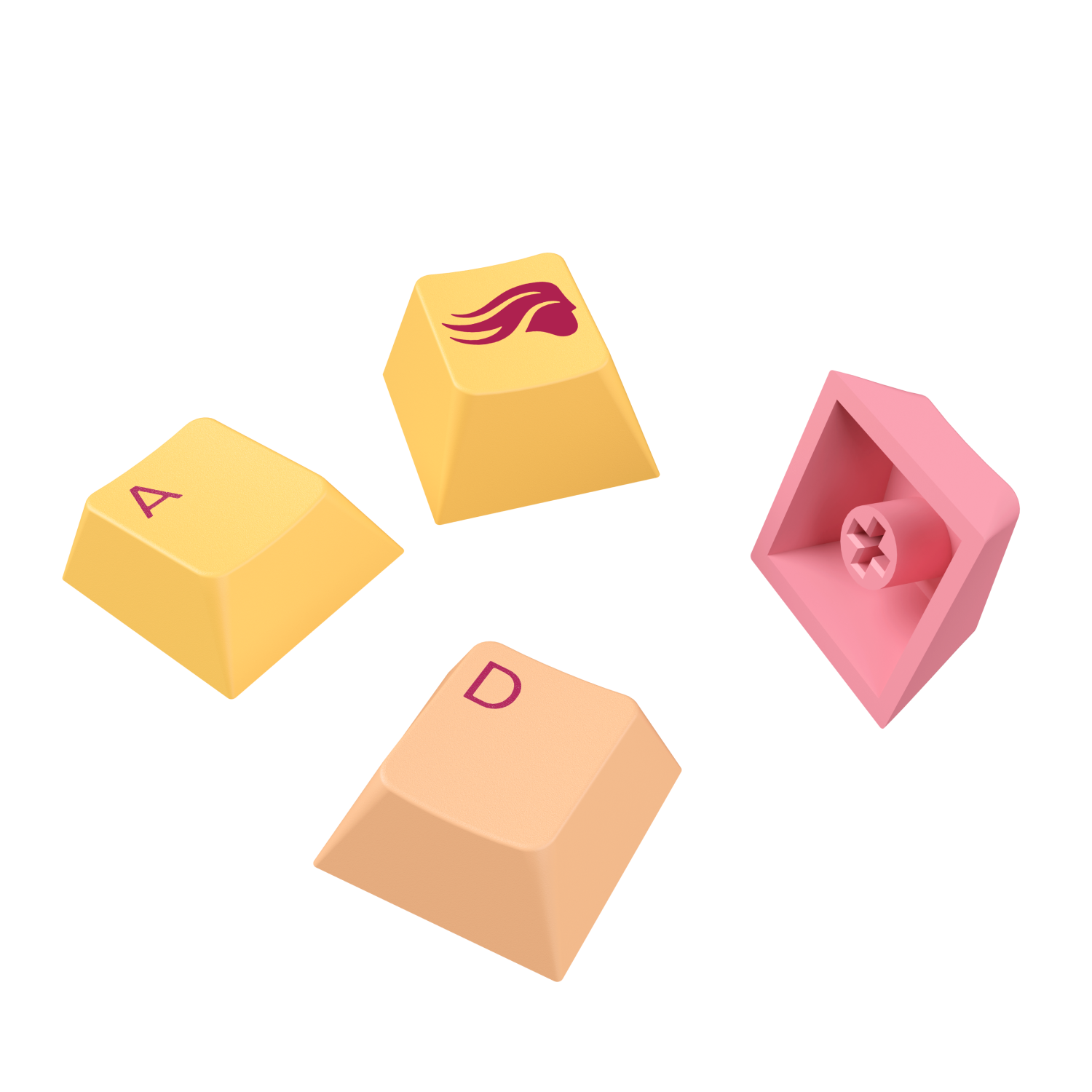 글로리어스 GPBT Gradient 키캡 세트 Grapefruit - 상세 이미지 4