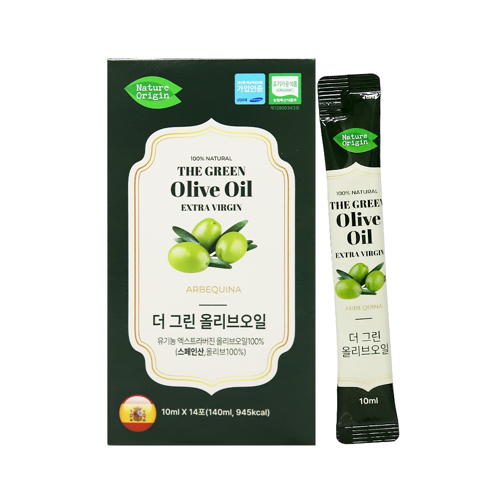 더 그린 올리브오일 공복 데일리 로얄 황금 햇올리브 14포 140ml, 2개 - 상세 이미지 4