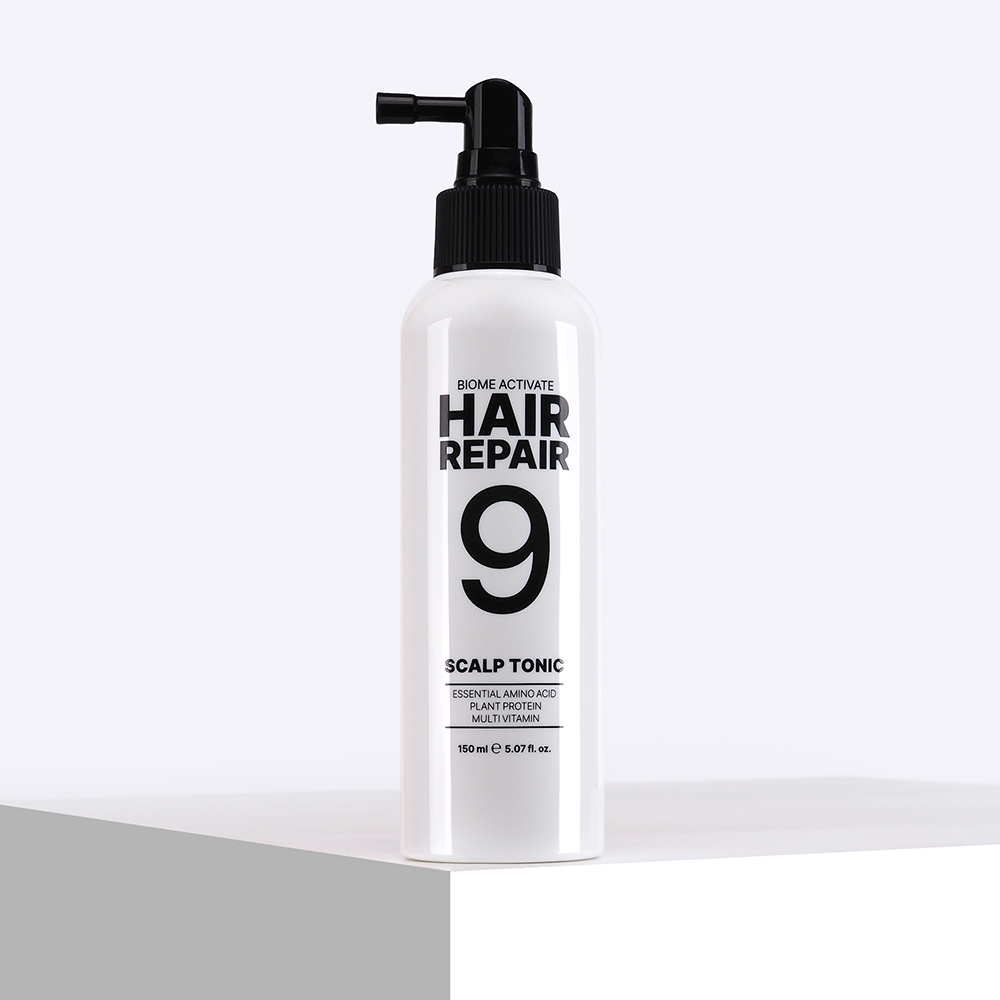 [바액] 헤어리페어9 스칼프 토닉 [150ml] EGF 아미노산 두피장벽강화 탈모방지 두피 쿨링 진정