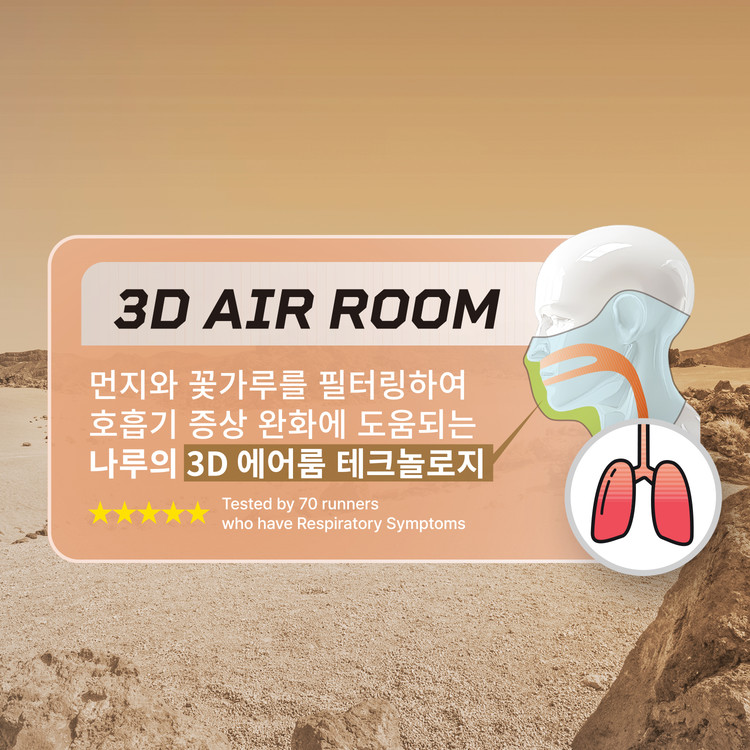 나루마스크 A1 / 어드벤처 사이클 러닝 기관지 보호를 위한 편안한 호흡저항제로 초경량 이미지 8