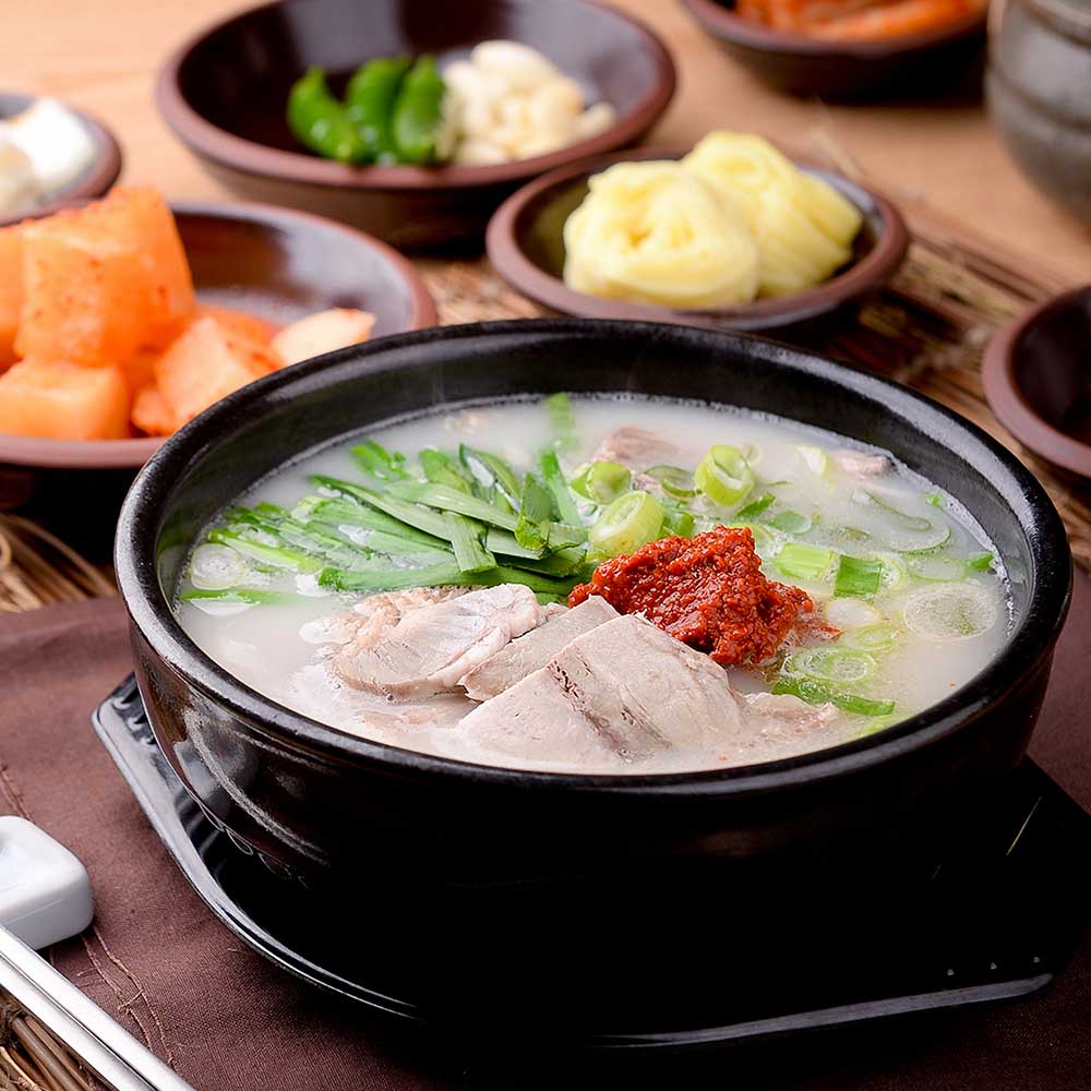 병천식 순대국밥 돼지국밥 진한 국물 푸짐한 고기 간편조리 혼밥 캠핑 야외식 - 상세 이미지 4