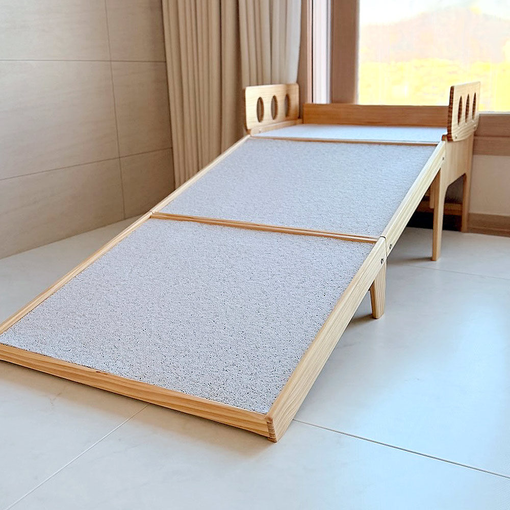 원목강아지집 강아지침대계단 고양이침대 쇼파계단 노견 슬개골 평상