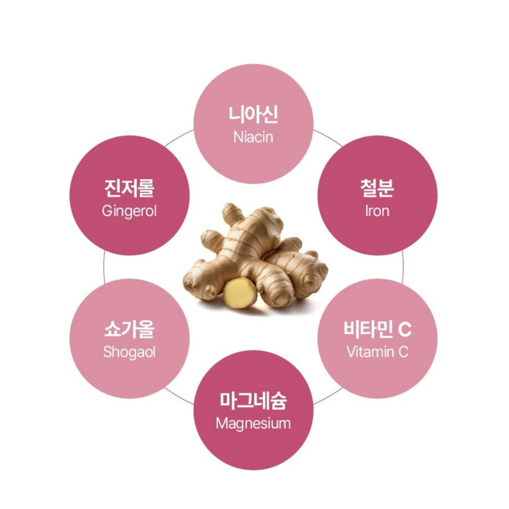 웰루아 흑마늘 생강 치커리뿌리 플로라정 60정 이미지 6