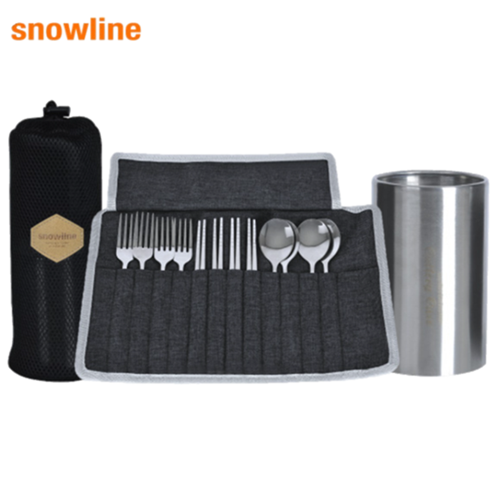 스노우라인 커틀러리 세트 패밀리 젓가락 스푼 포크