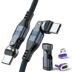 언리시 540도 회전 240W 케이블 180도 회전 240W 마그네틱 어... 개봉기 | 실사용 후기 - 상품 이미지 1