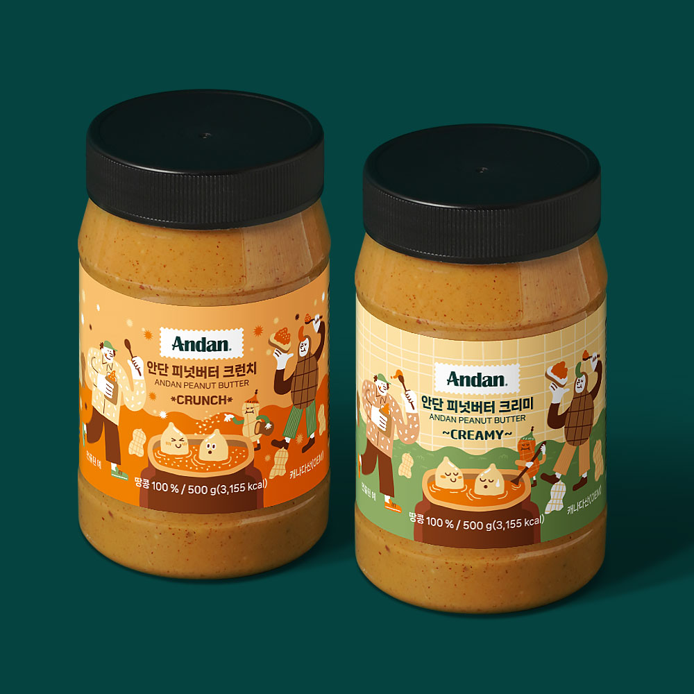 무가당 땅콩버터 100% 순 무설탕 피넛버터크런치 크림