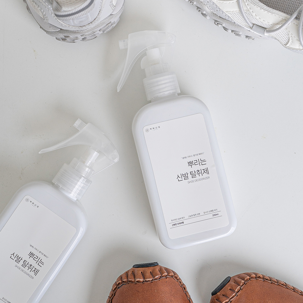백화상점 신발 탈취제 운동화 냄새 제거제 스프레이 200ml - 상세 이미지 3