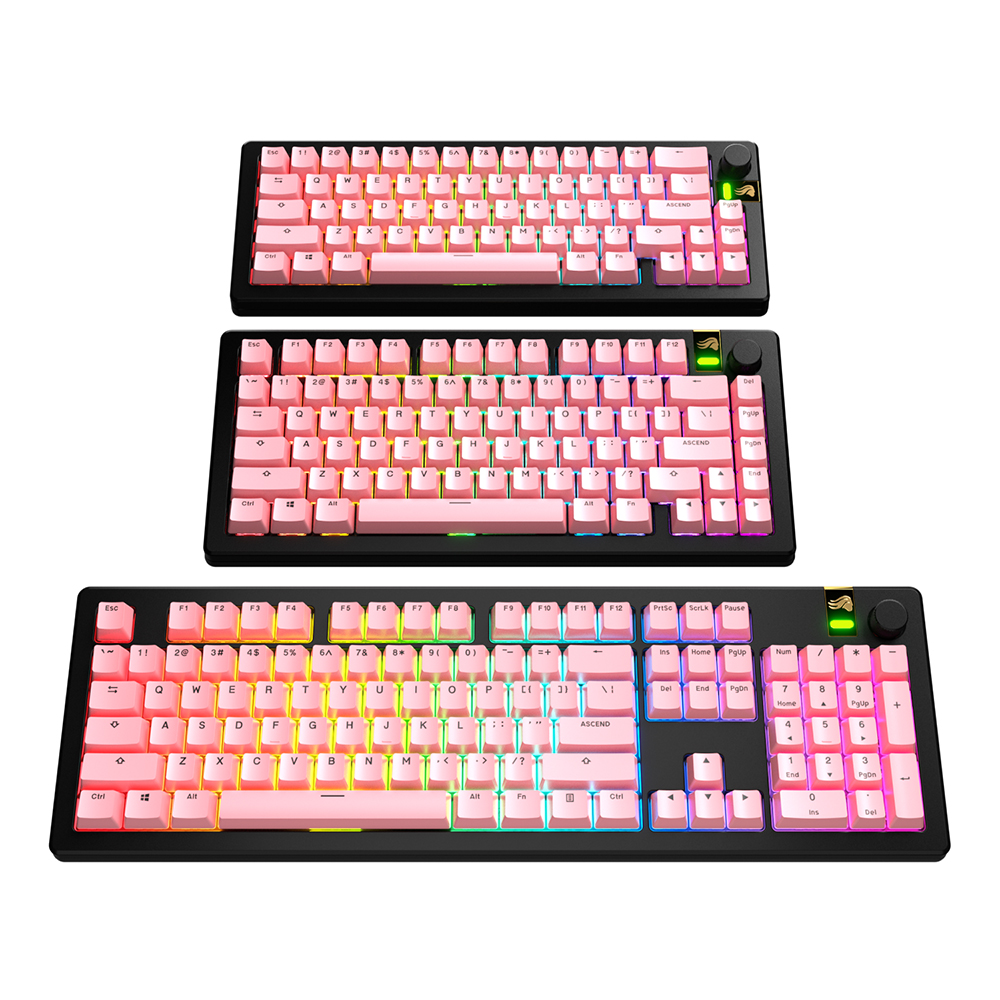 글로리어스 GPBT Basics Potion Pink 키캡 세트 - 상세 이미지 4