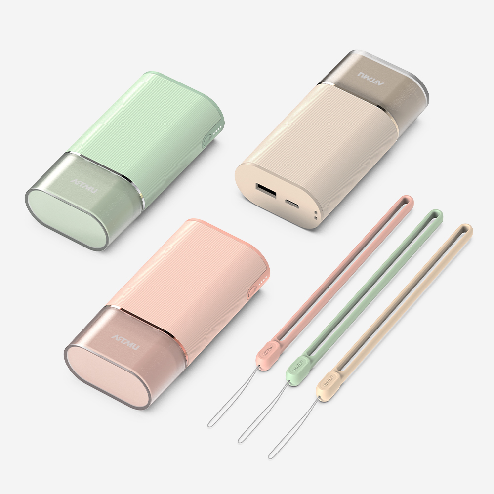 PD 30W PPS 초고속충전 미니 보조배터리 10000mAh IB210 베이지