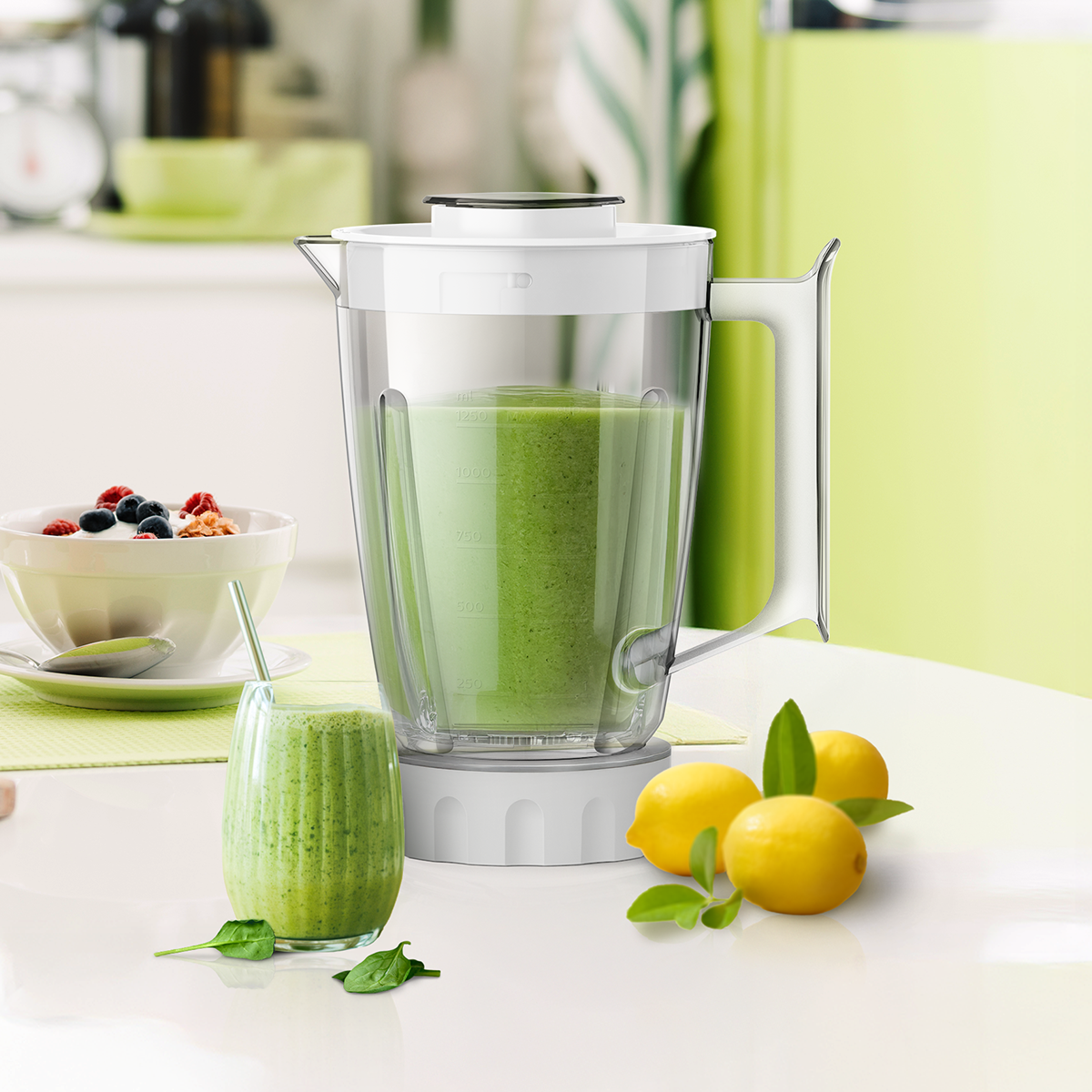 필립스 3000 시리즈 블렌더/믹서기 HR2191/00 화이트