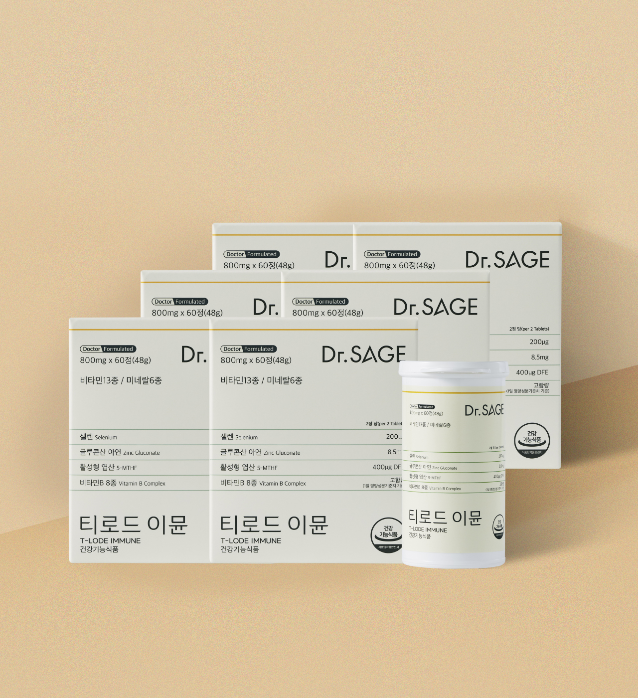 티로드이뮨 셀레늄 갑상선 요오드 없는 아연 항산화 면역 NK세포 영양제 60정, 6개 - 상세 이미지 2