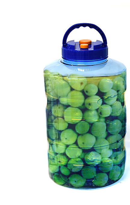 매실담금통 담금병 과실주 매실청 발효용기 8L - 상품 이미지