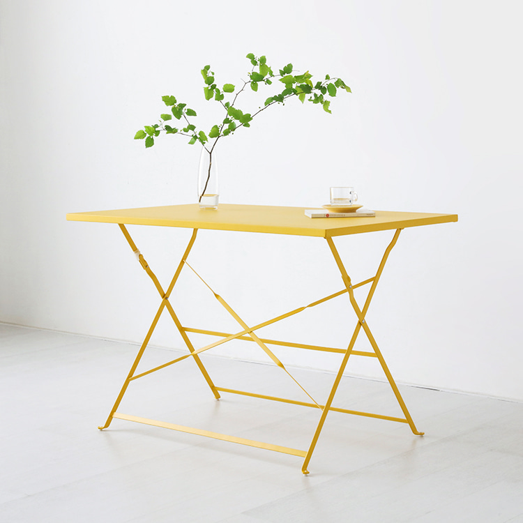 몰튼 빈티지테이블 11070 WFT046 1100mmx700mm, 옐로우 2830.8576