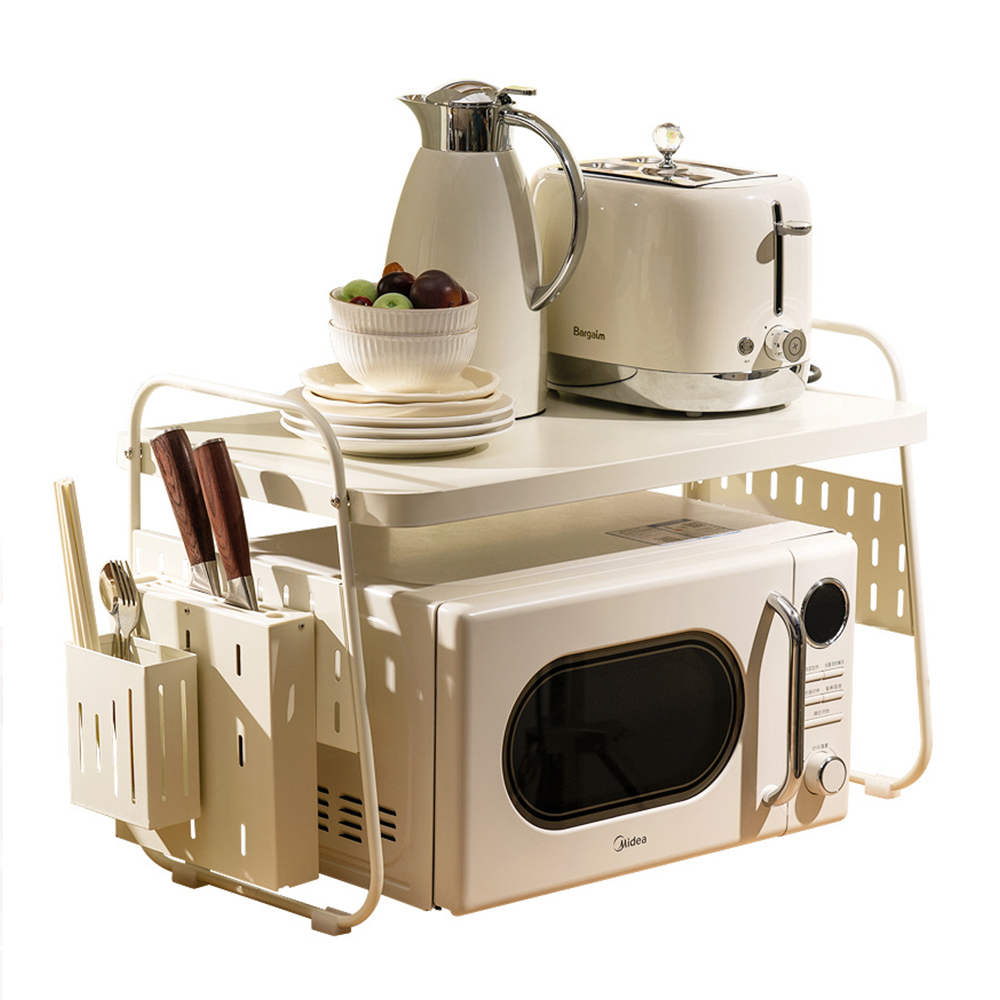 올인원 전자레인지 선반 전자렌지 에어프라이어 밥솥 수납장 렌지대 수납형M
