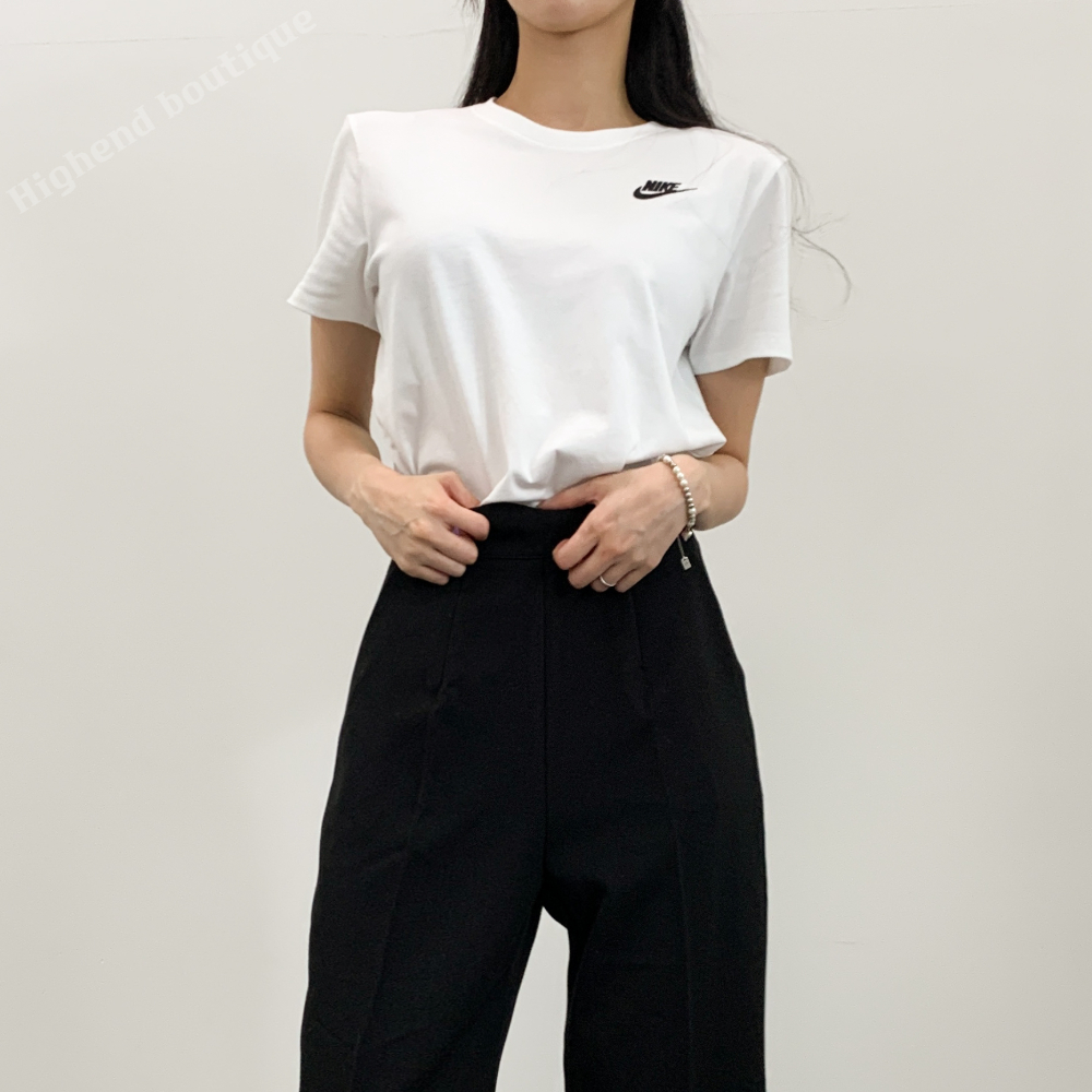 나이키 반팔티 여성 화이트 흰티 이미지 7