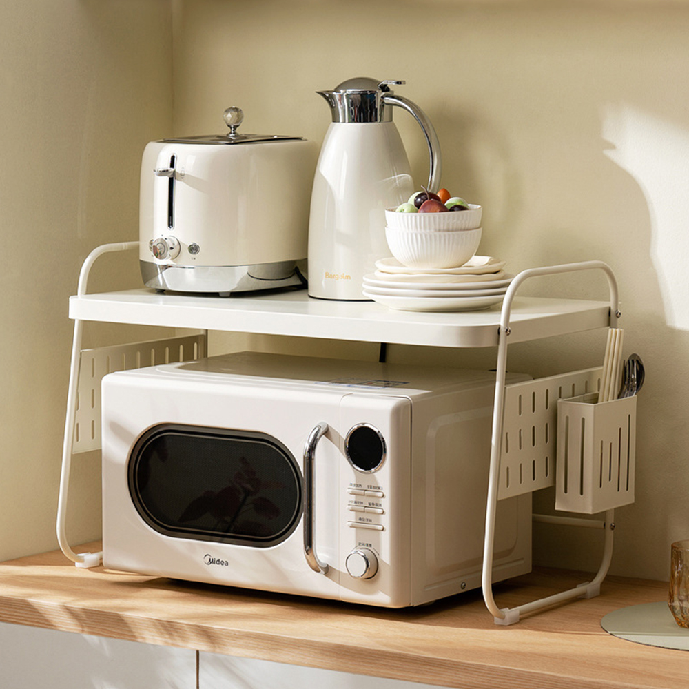 올인원 전자레인지 선반 전자렌지 에어프라이어 밥솥 수납장 렌지대 수납형M
