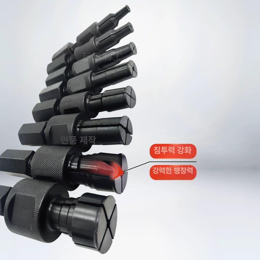 내경베어링풀러 슬라이드 해머 허브베어링 공구 탈거 추출 4호 15~16mm 클램프 - 상세 이미지 3