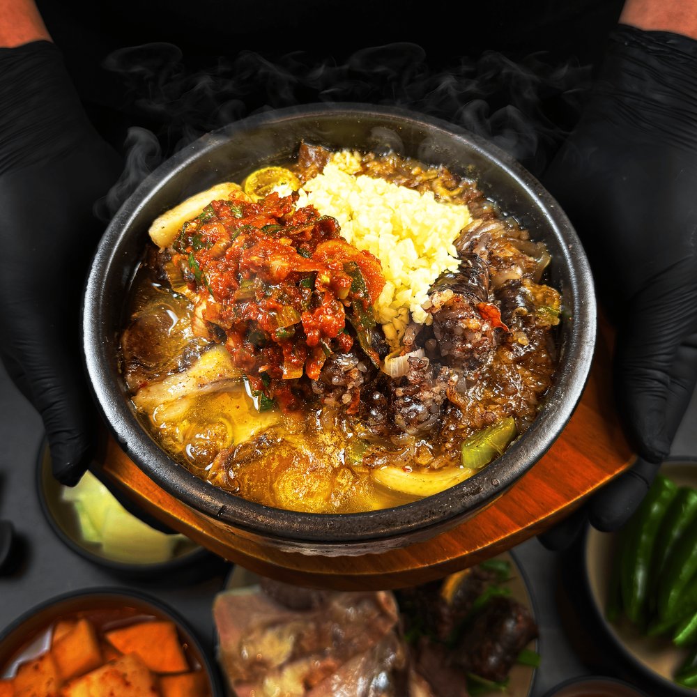 해늘 찹쌀 순대국 600g 국내산 암퇘지 고기 육수 즉석국 담백깔끔 밀키트