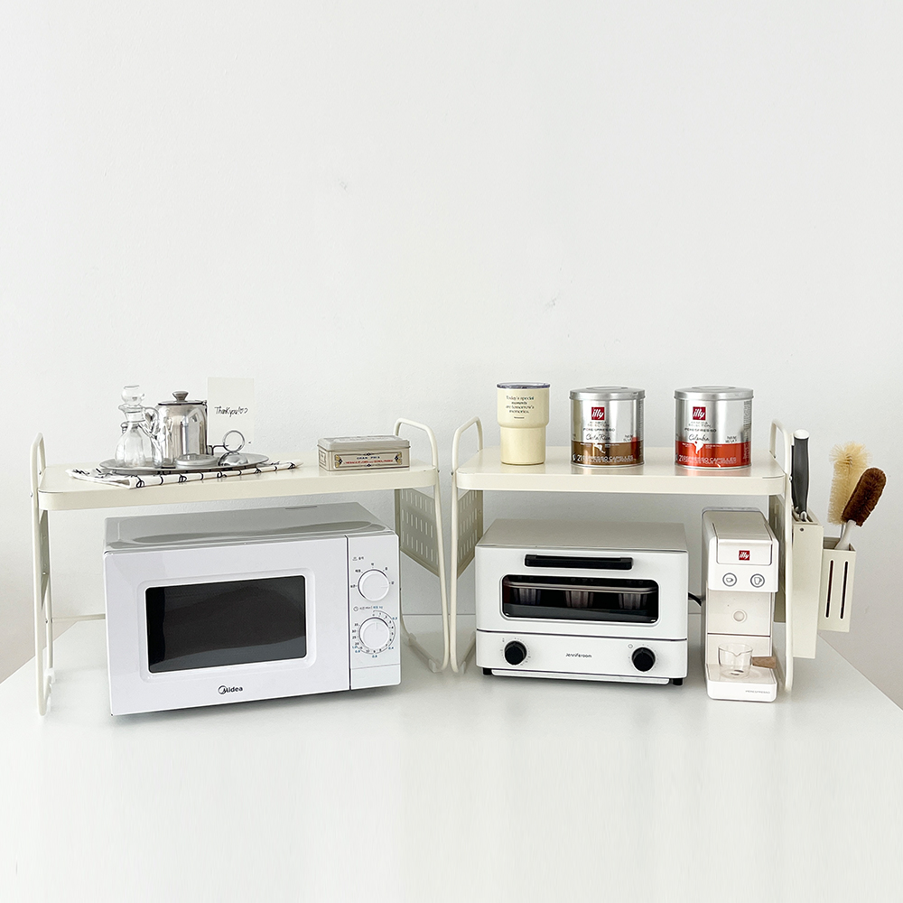 올인원 전자레인지 선반 전자렌지 에어프라이어 밥솥 수납장 렌지대 수납형M