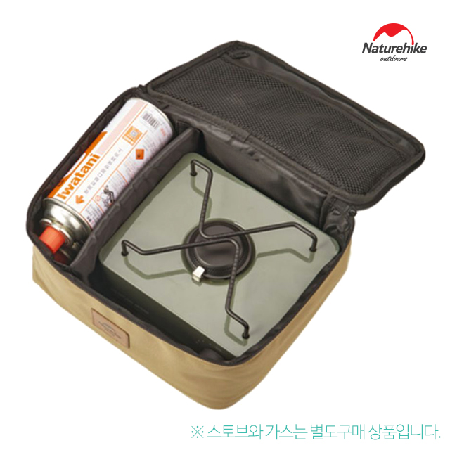 네이처하이크 스토브 수납가방 카키 버너 파우치 백 케이스 멀티 장비툴 - 상세 이미지 2