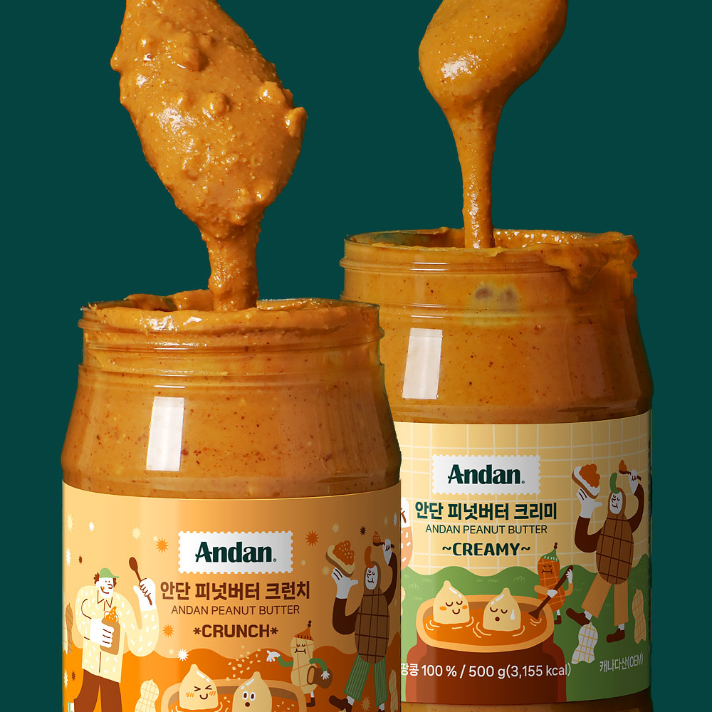 무가당 땅콩버터 100% 순 무설탕 피넛버터크런치 크림