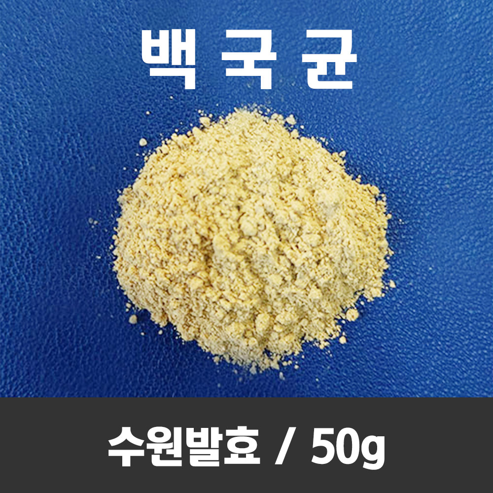 백국 50g 종국 수원발효 백국균 - 상품 이미지