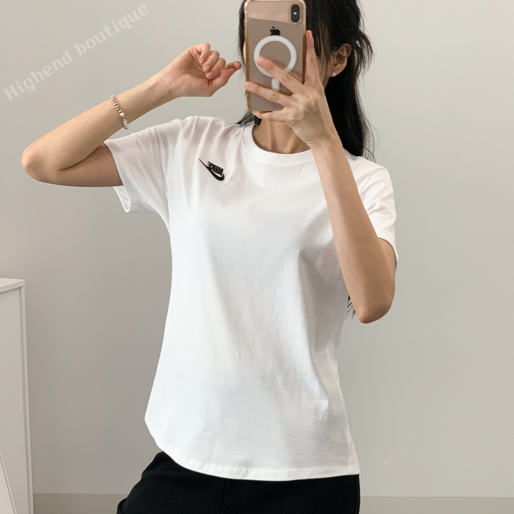 나이키 반팔티 여성 화이트 흰티