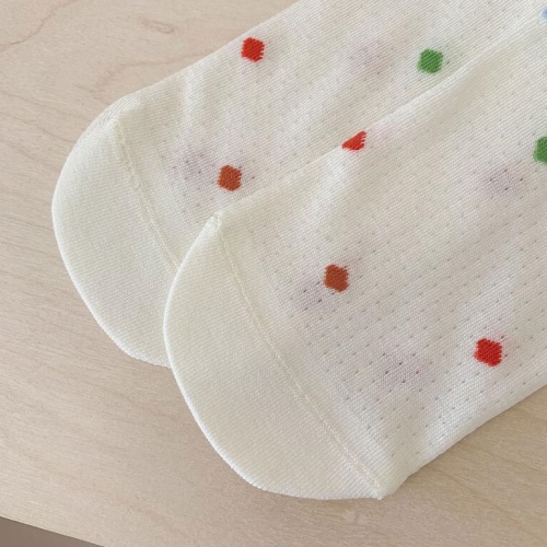 샌들양말코디 다리얇아보이는 안흘러내리는 양말 여름 치마 하트 - 상세 이미지 3