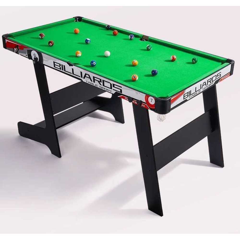 가정용 당구대 접이식당구대 보드게임 휴게실 포켓볼 110cm 블랙 - 상품 이미지