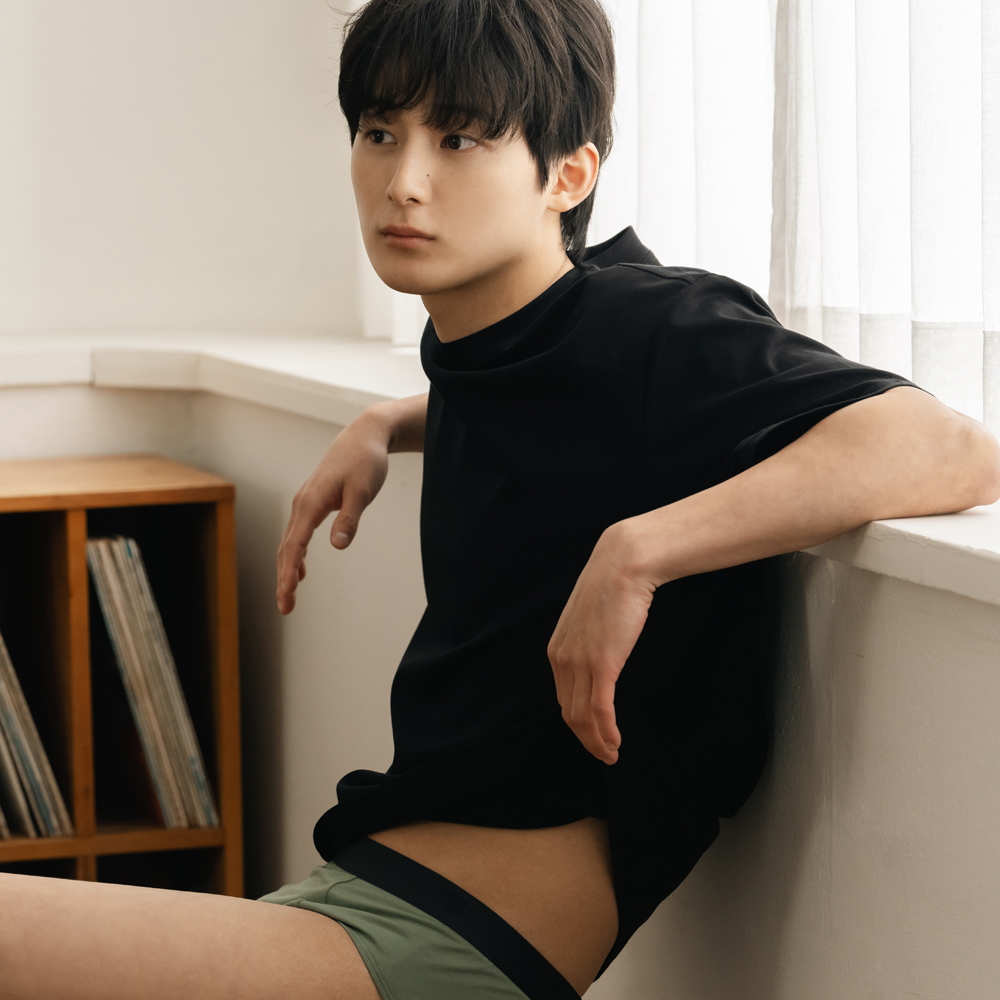 [미언더] 나무팬티 (남성 삼각) 남자 모달 속옷 - 상세 이미지 2