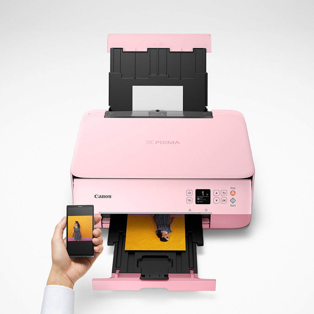 캐논 TS5392A PIXMA 잉크포함 무선 컬러 자동양면인쇄 프린터 핑크 복합기 - 상세 이미지 5