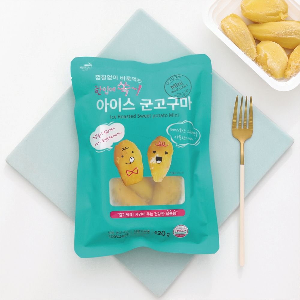 해뜨온 한입에 쏙 아이스 군고구마 120g x 4개 - 상세 이미지 2